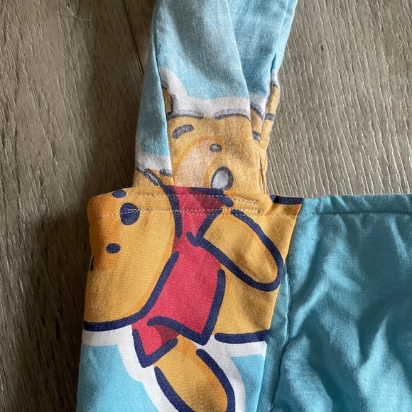 SOLD!! Upcycled handmade Winnie the Pooh shoulder bag - Picture 3 of 6